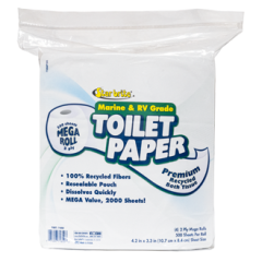 Star brite Toilet Tissue Marine / Motor-home  2ply (500/S) 4pk